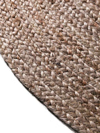 Alfombra Redonda Yute textura