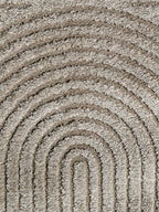 Detalle de textura del tapete Aloy Arch Vison