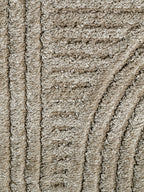 Detalle de textura del tapete Aloy Arch Vison