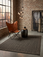 Tapete Sisalo Kaffee en ambiente moderno contemporáneo