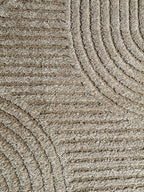 Detalle de textura del tapete Aloy Arch Vison